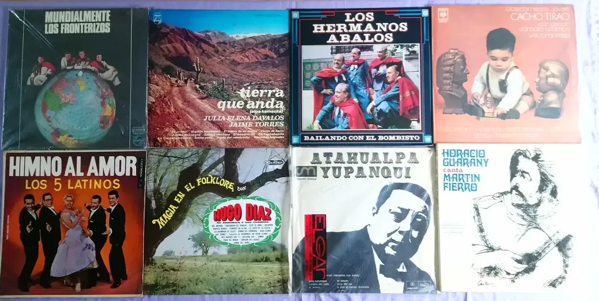 lp vinilos de tango y folklore $5000 c/u. Más de 10 oferta 4000 c/u