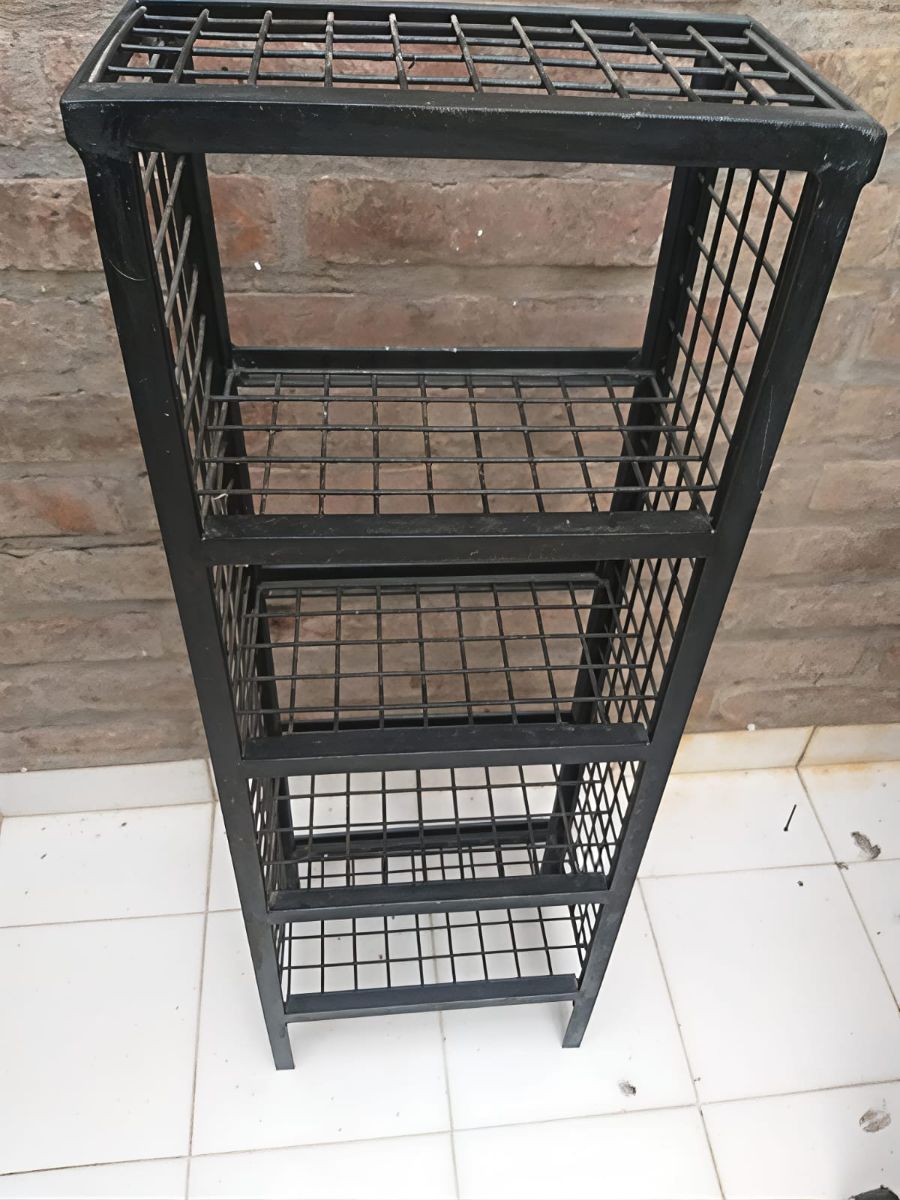 2 organizadores multiuso de  hierro buen estado