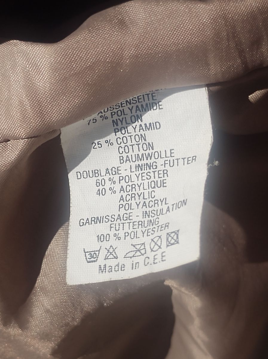 Campera XL K.WAY abrigo Francesa.