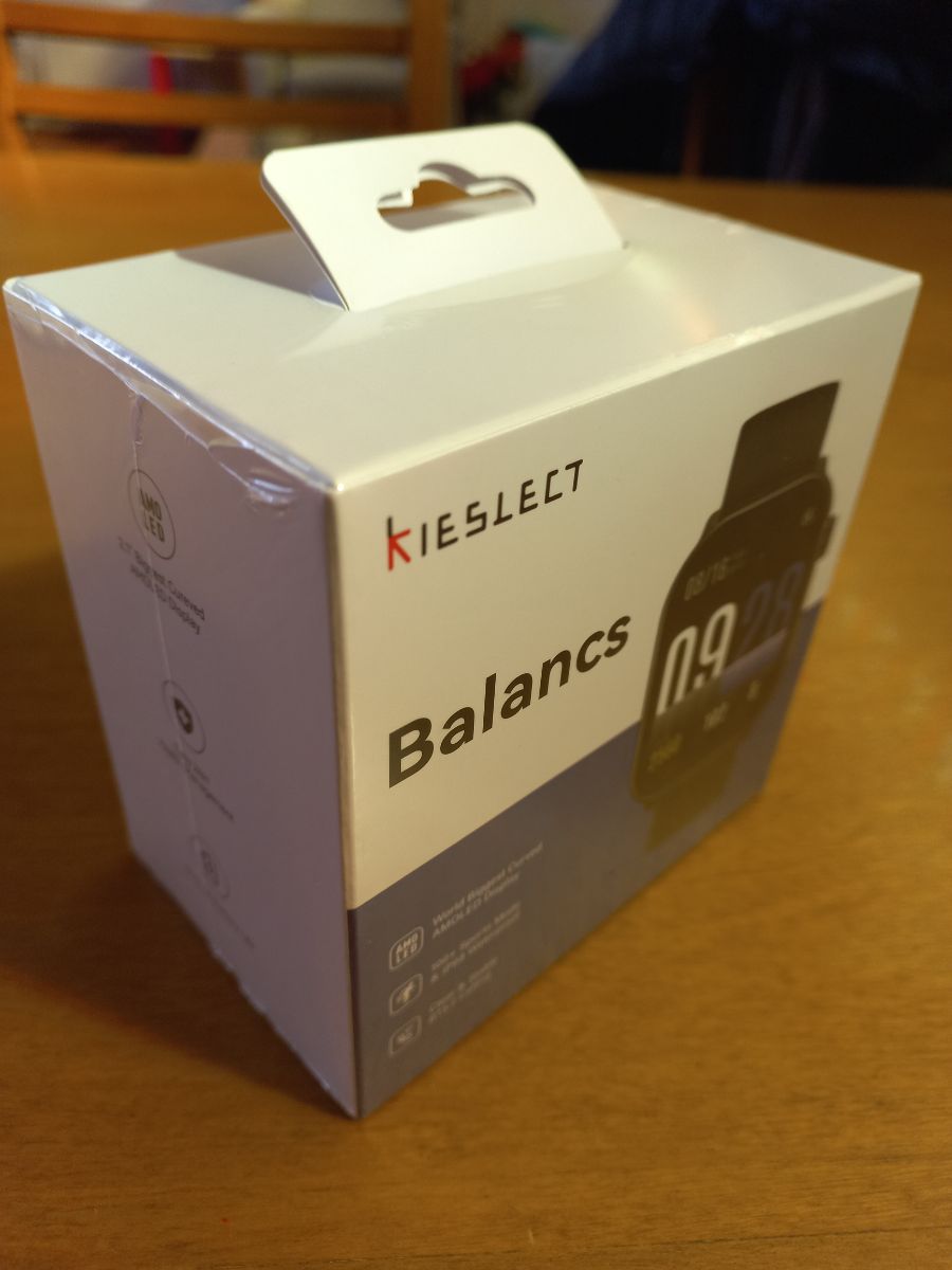 Reloj Inteligente Smartwatch Kieslect Balancs Negro
