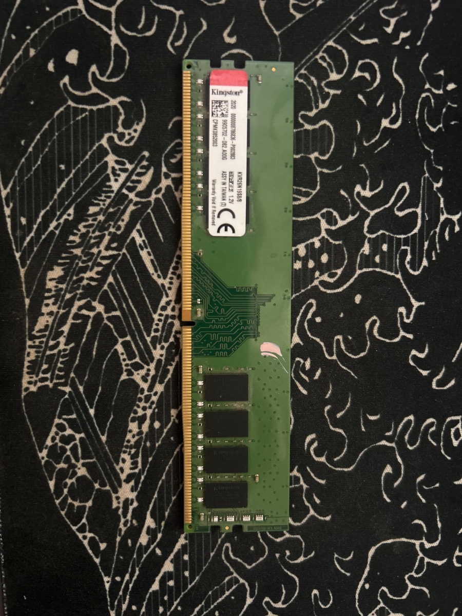Memoria ram 8gb 2666mhz KINGSTONE