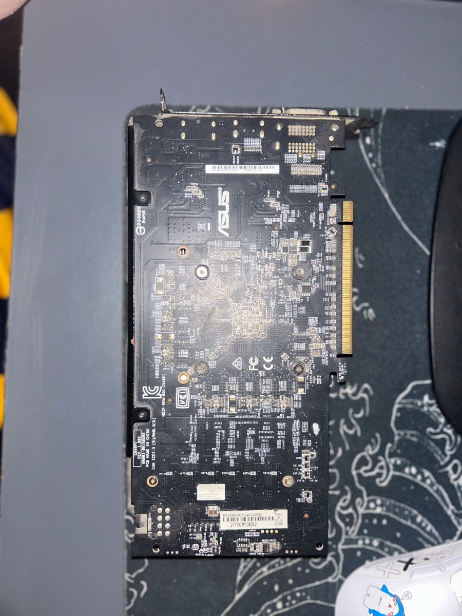 Placa de video radeon 570rx (4gb)