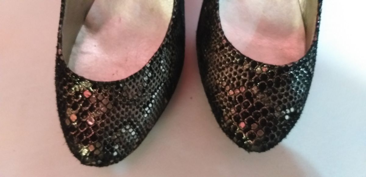 CALZADO FEMENINO TACO ALTO PLATAFORMA SIN USAR