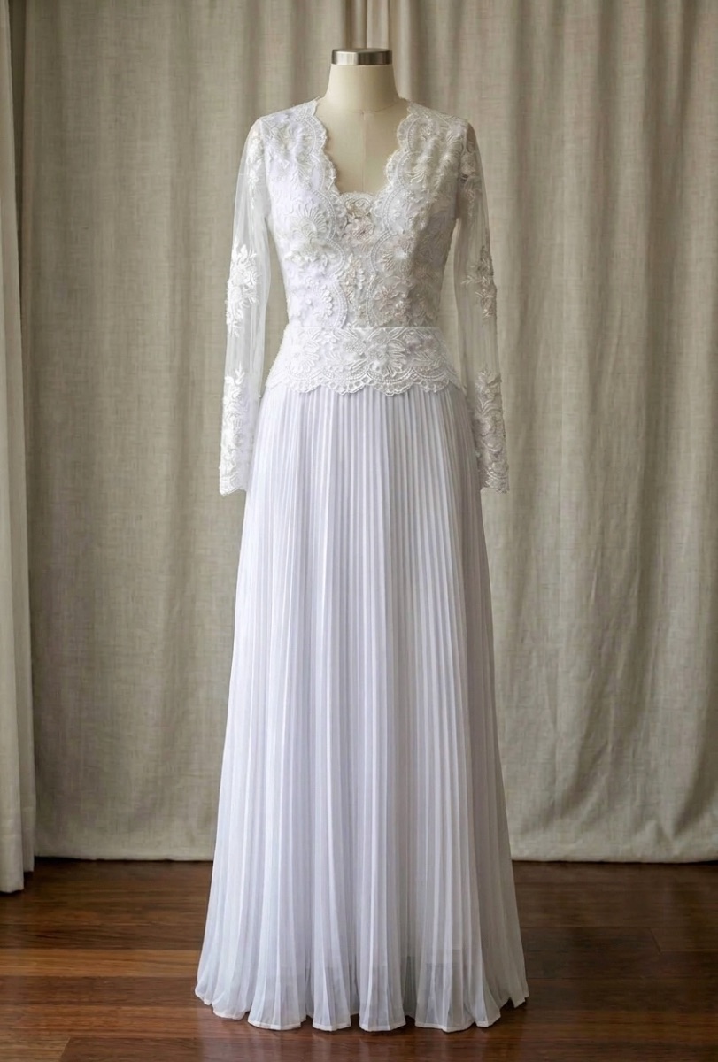 Hermoso vestido de casamiento / boda / novia IMPORTADO