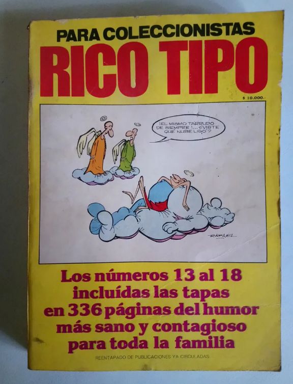 Revista Rico Tipo (para Coleccionista) N°13 Al 18. 336 Pag.