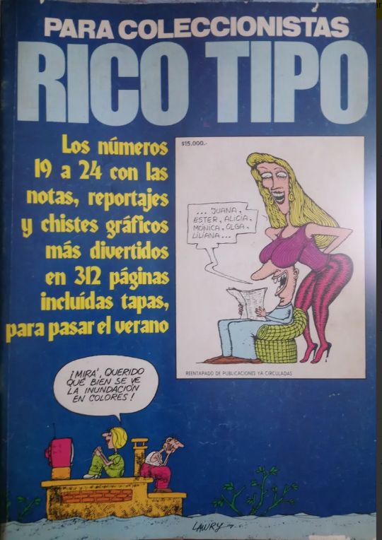 Revista Rico Tipo (para Coleccionista) N°19 Al 24. 312 Pag.