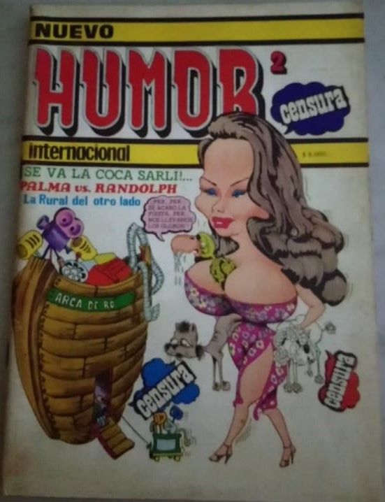 Revista Humor 2 Censura De 1979 Para Coleccionar
