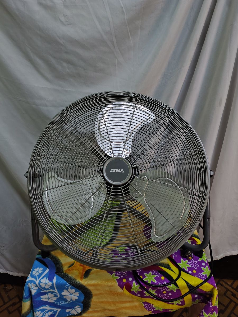 Ventilador turbo atma 20"-90w aspas de metal