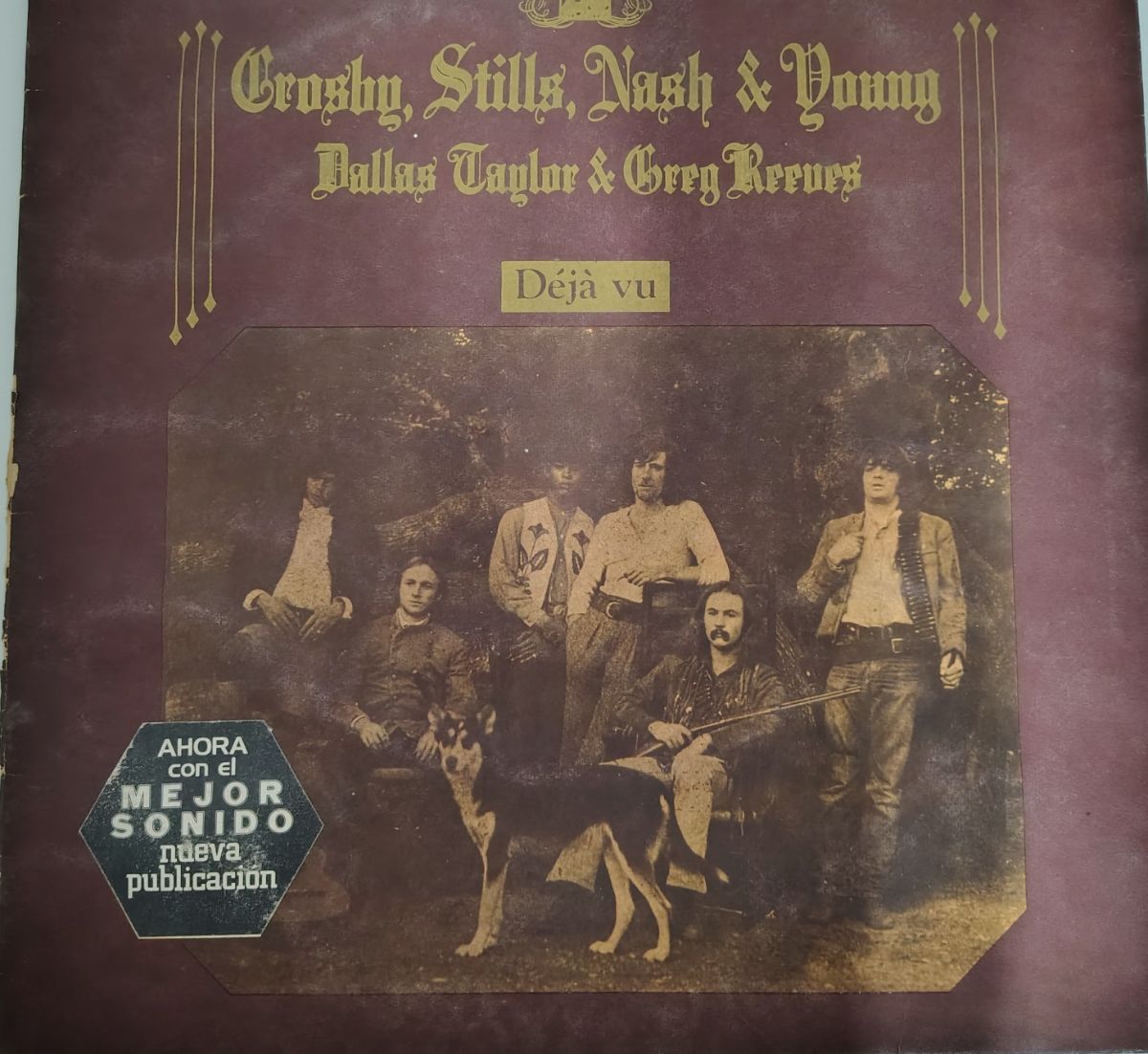 Crosby, Stills, Nash & Young Deja Vu Vinilo Lp