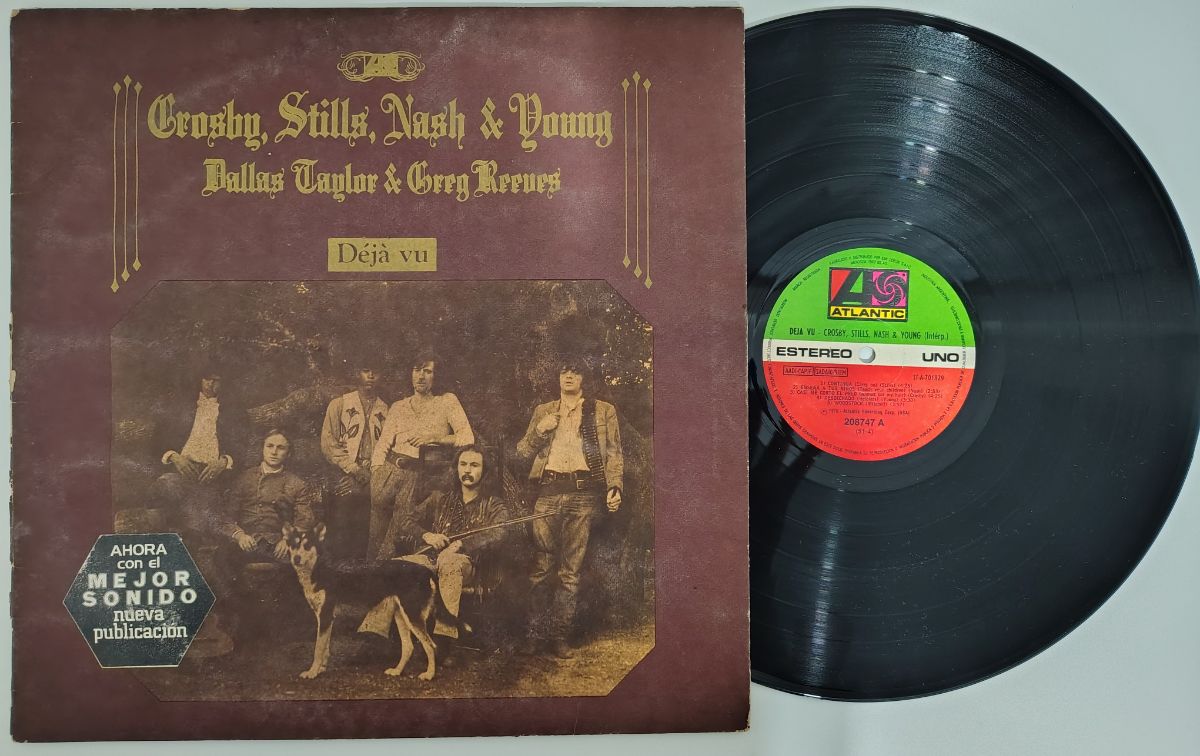 Crosby, Stills, Nash & Young Deja Vu Vinilo Lp