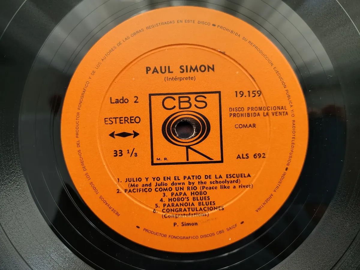Paul Simon - Reunión De Madre E Hijo - Vinilo Lp