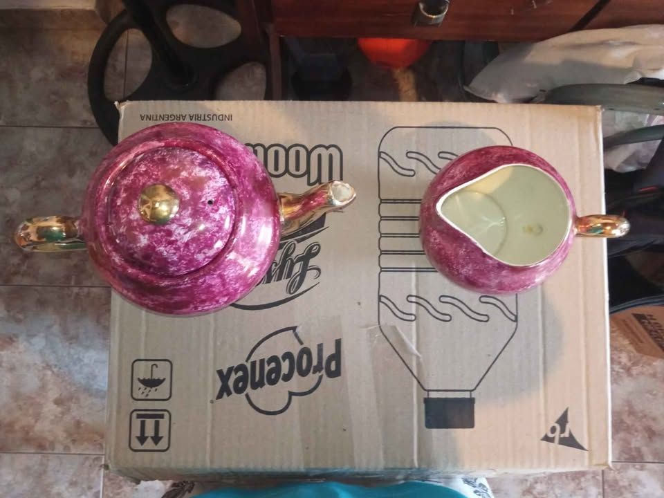 Tetera + lechera