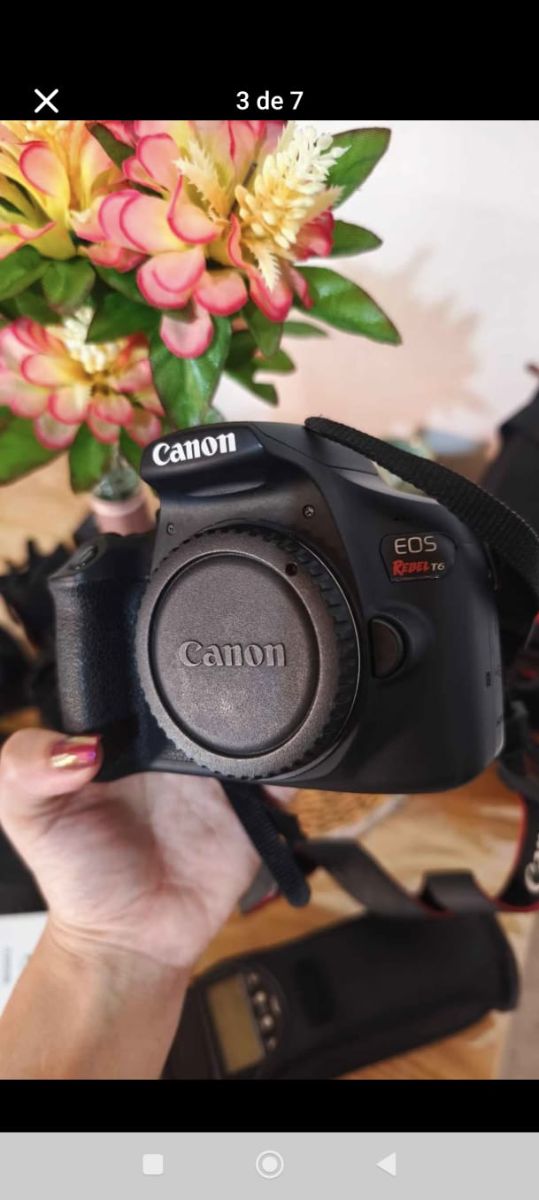Camara canon T6