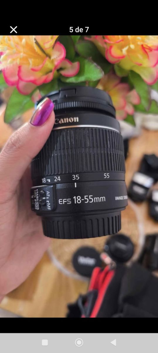 Camara canon T6