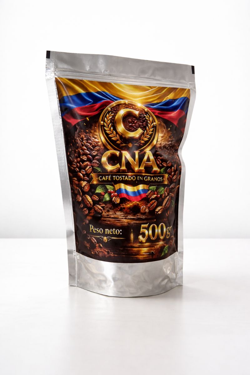 Café colombiano en granos