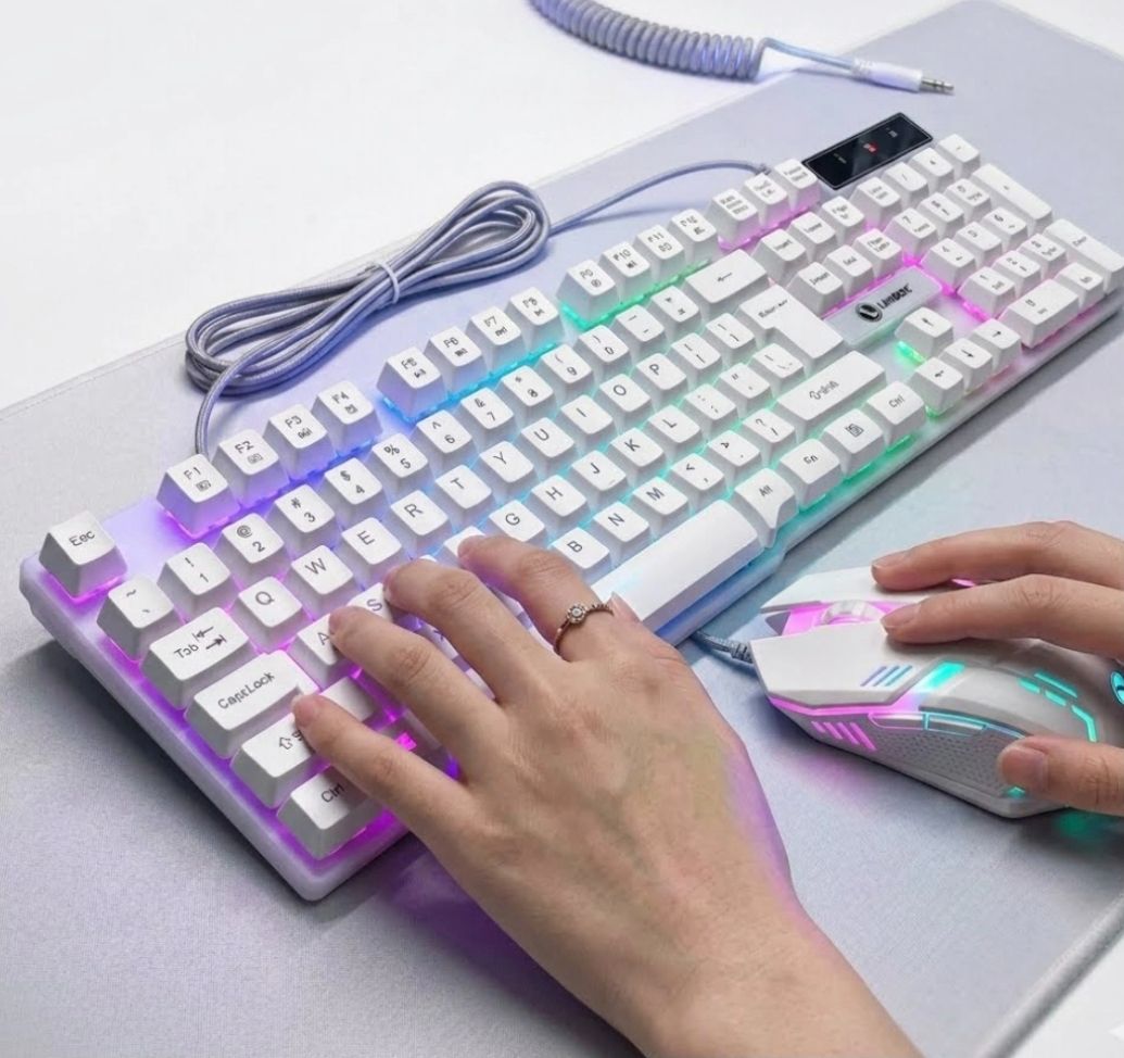 Teclado y mouse gamer