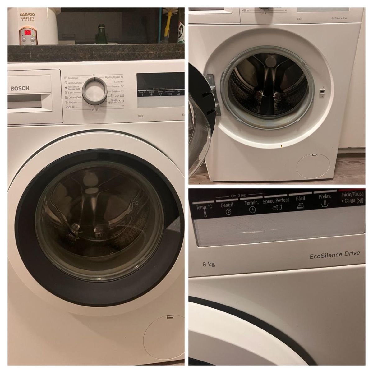 Lavarropas Bosch 8kg