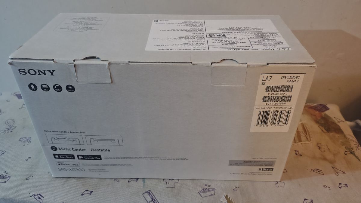 Parlante Bluetooth Sony xg300
