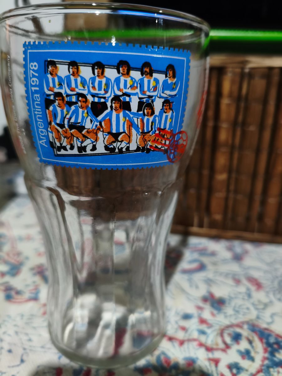 Vaso Mundialista Coca Cola Original Argentina 1978.