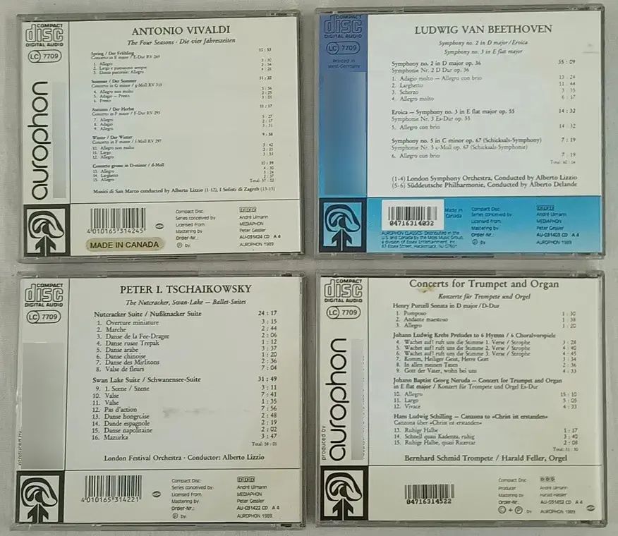 8 Cd Música Clásica