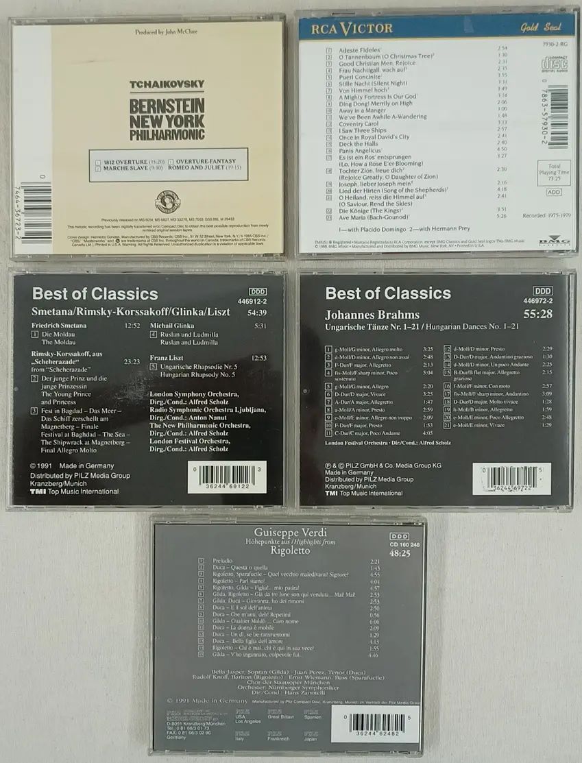10 Cd de Musica Clásica
