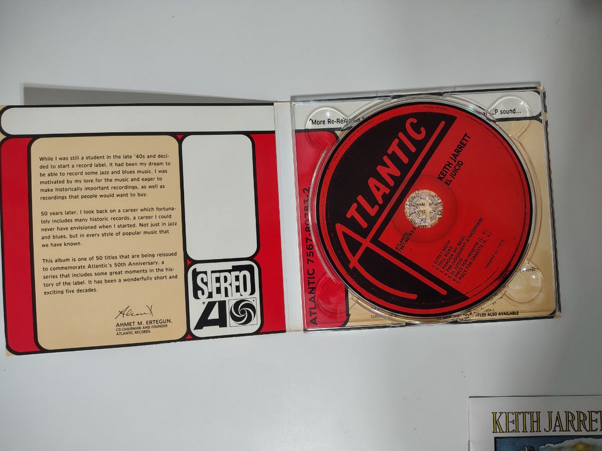 CD Keith Jarret - El Juicio (The Judgement)