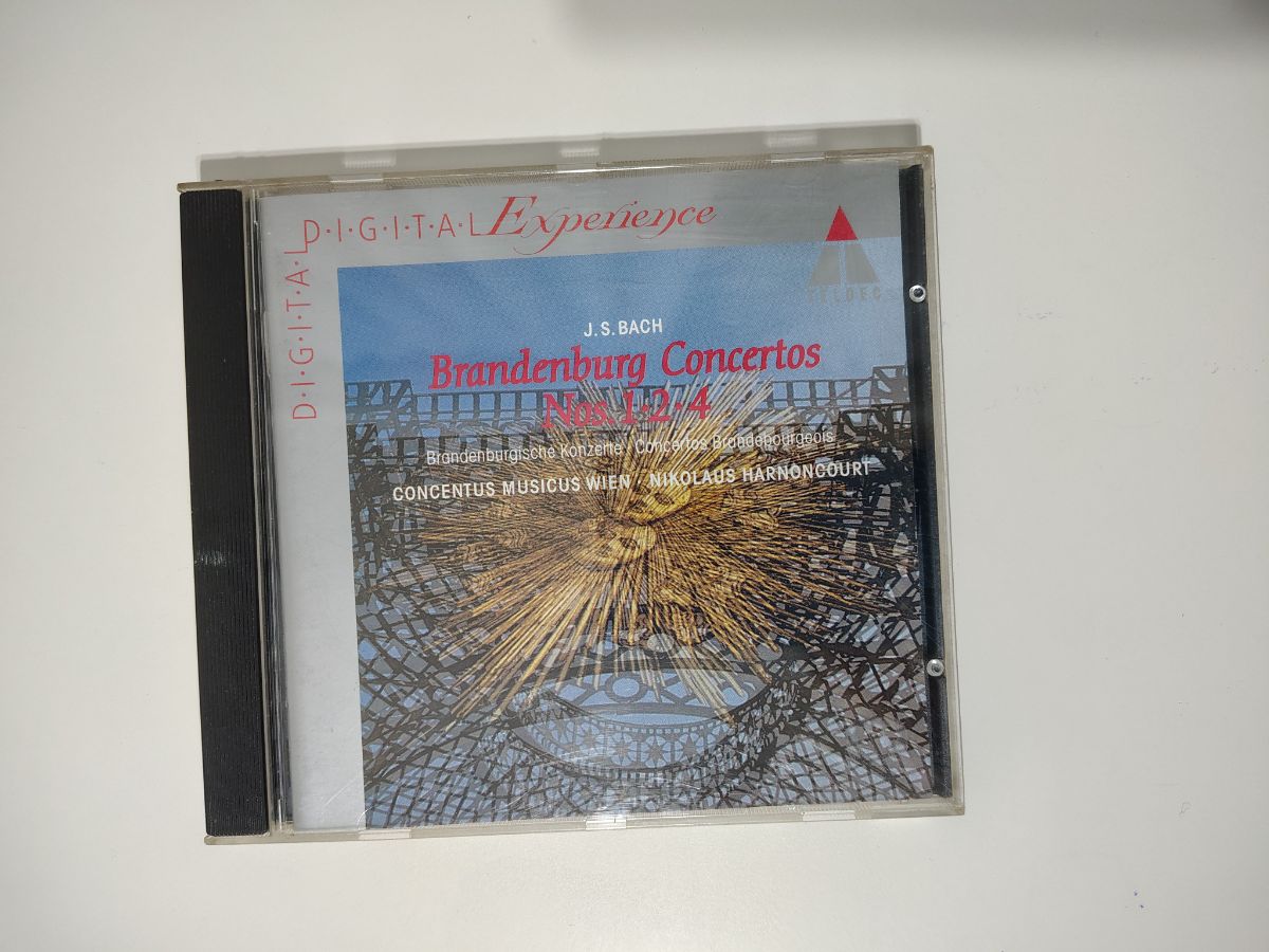 CD Bach - Brandenburg Concertos Nos 1 - 2 -4