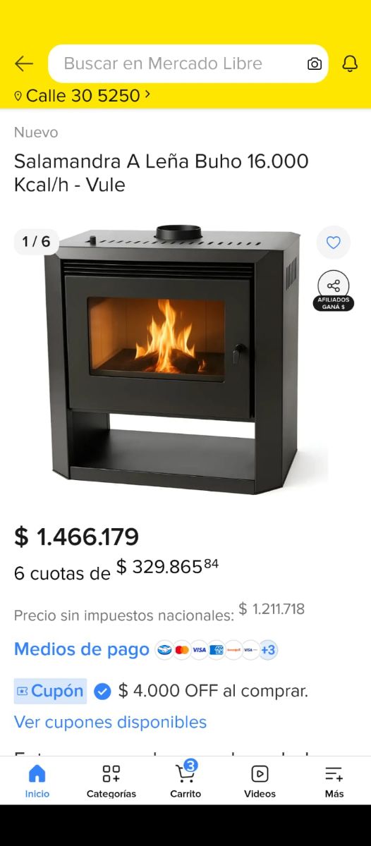 Salamandra Value de 16.000 k