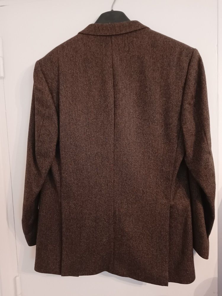 Saco verde jaspeado Pierre Cardin