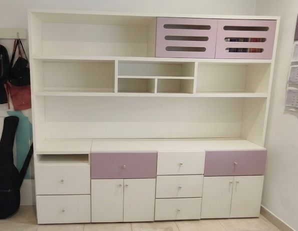 Mueble juvenil modular amplio y espacioso