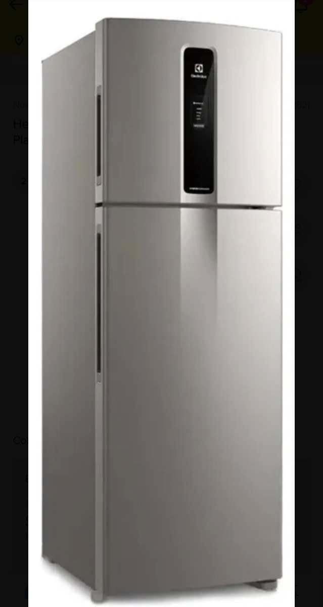 Heladera electrolux 408lt