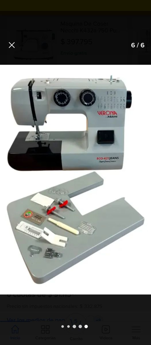 Máquina de coser