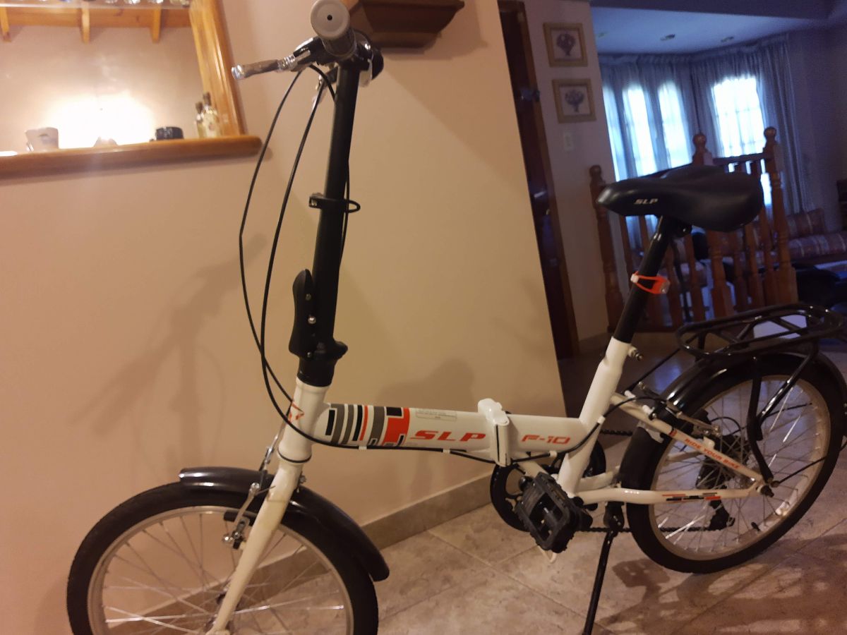 Bicicleta Plegable Slp F-10 7 Vel. 20  V-brakes Adulto
