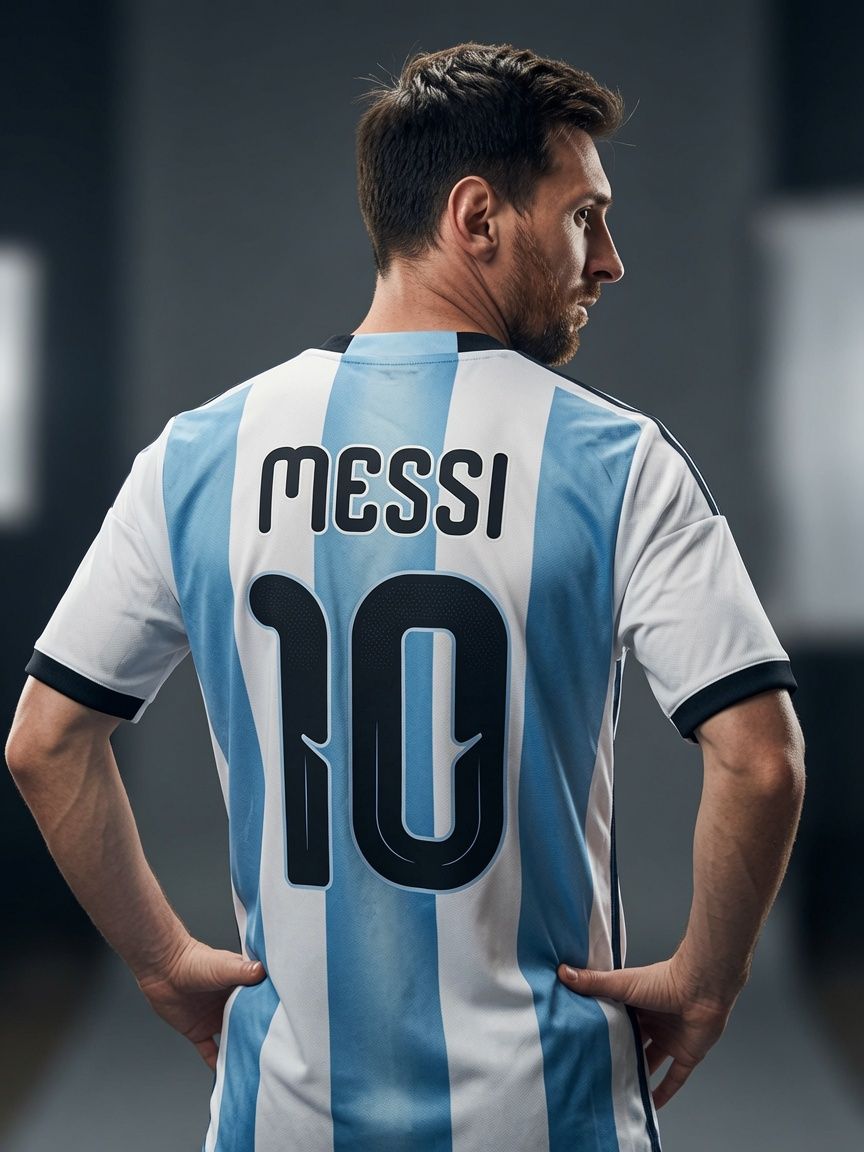 Camisa argentina mundial talle M