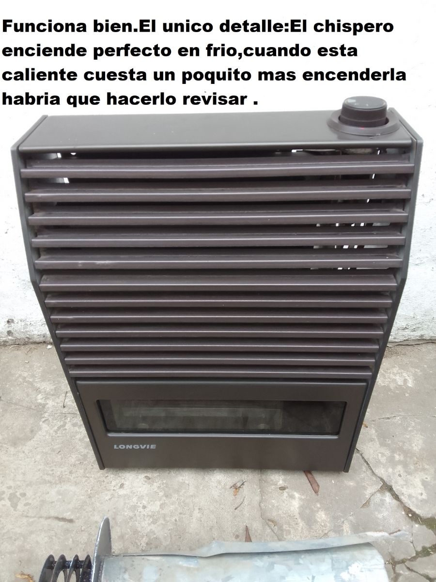 Calefactor Longvie Tiro balanceado 2500 La Plata