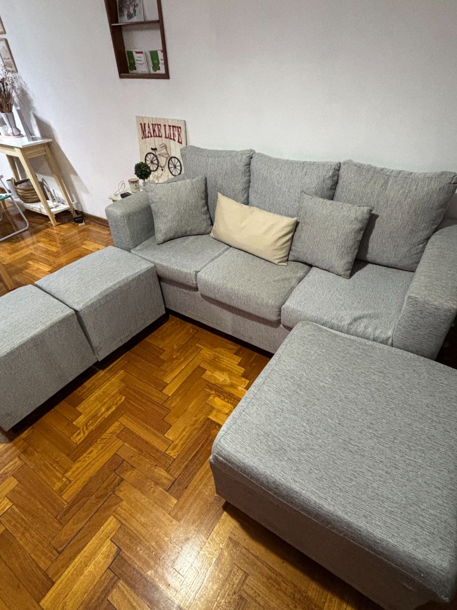 Sillón sofá 3 puesto con butacas y camastro