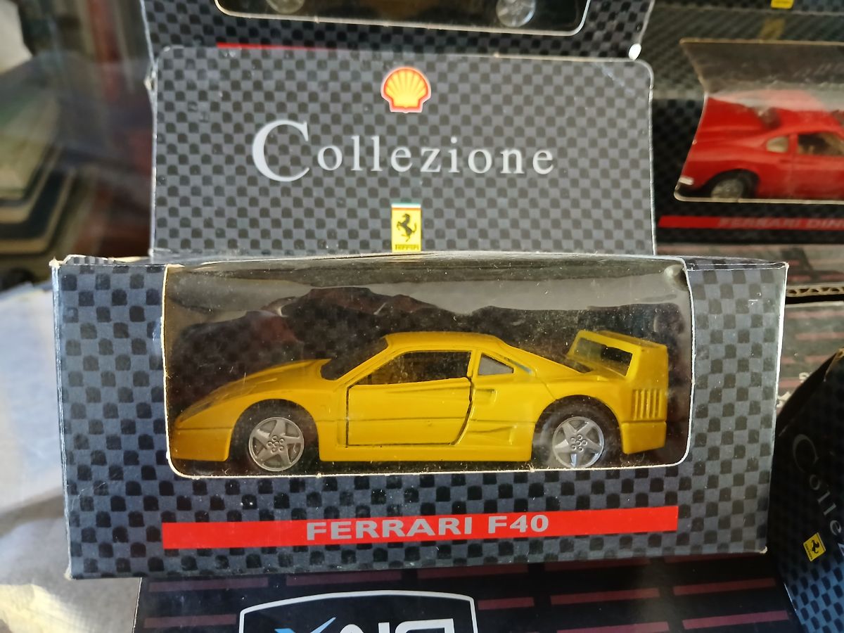 Autos ferrari a escala shell coleccion completa 8 autos