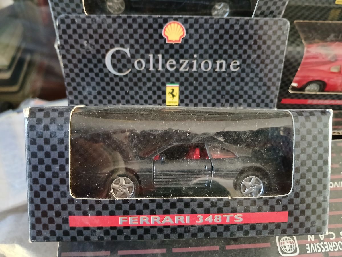 Autos ferrari a escala shell coleccion completa 8 autos