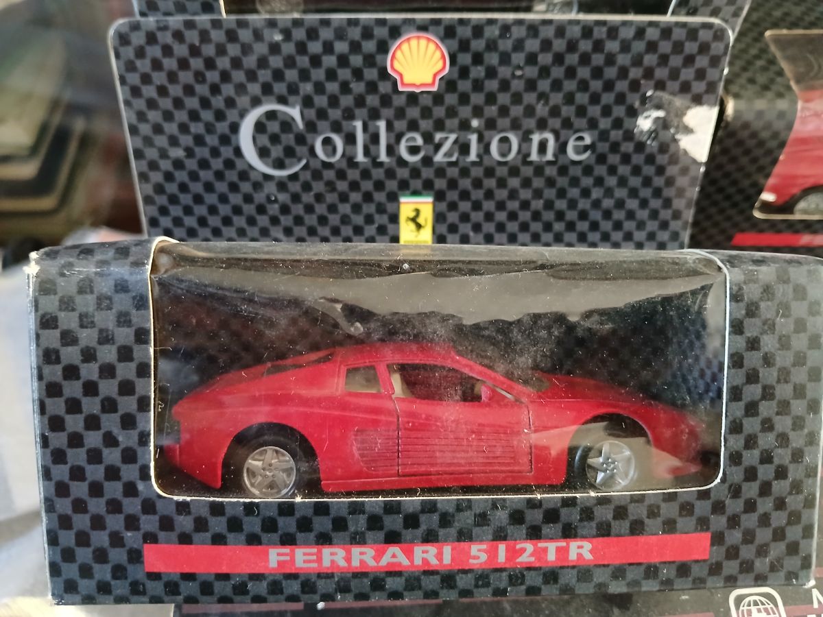 Autos ferrari a escala shell coleccion completa 8 autos