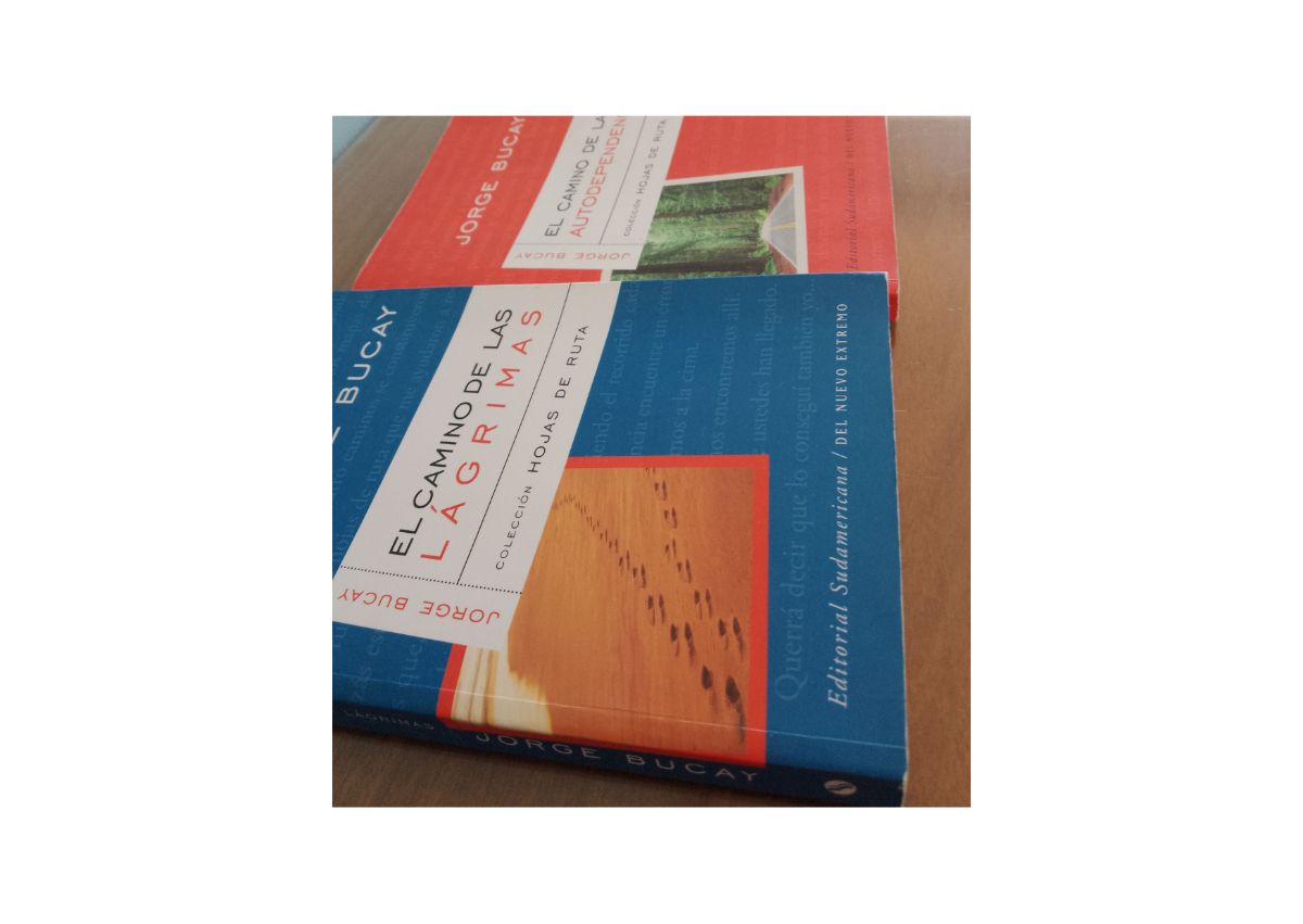 2 Libros de la Colección "Hojas de Ruta" de Jorge Bucay.