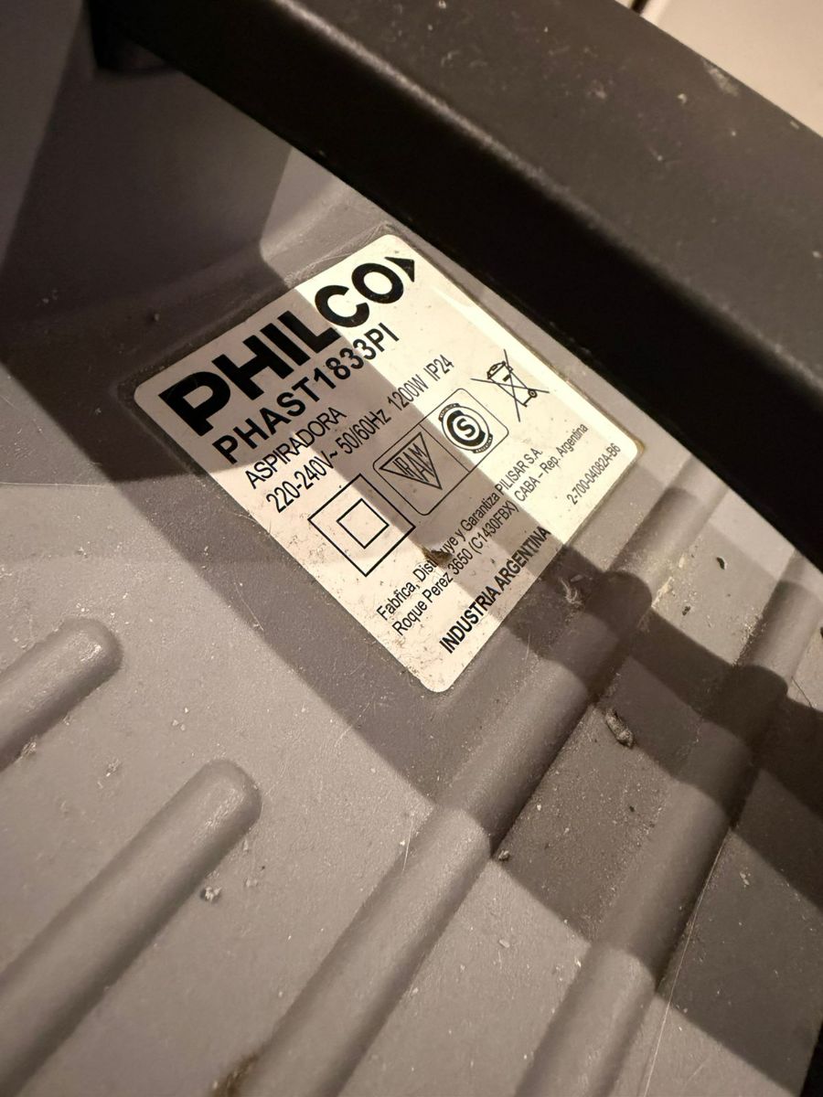 Aspiradora Philco Phast1833pi 1200w 30l