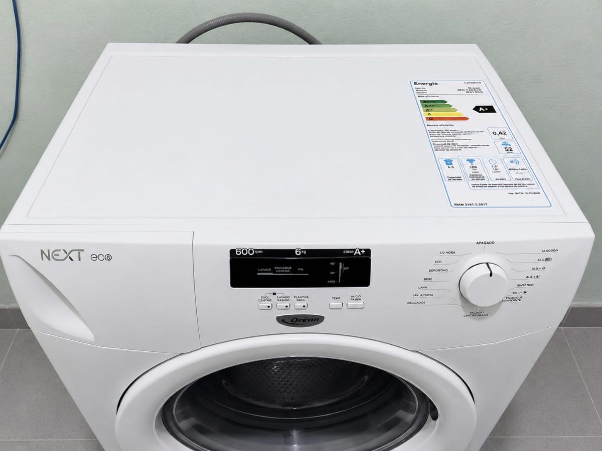 Lavarropas Automático Drean Next 6.09 Eco 6kg - Excelente Estado