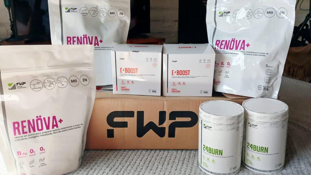 VENTA DE PRODUCTOS FWP- RENOVA+,24BURN Y E-BOOST