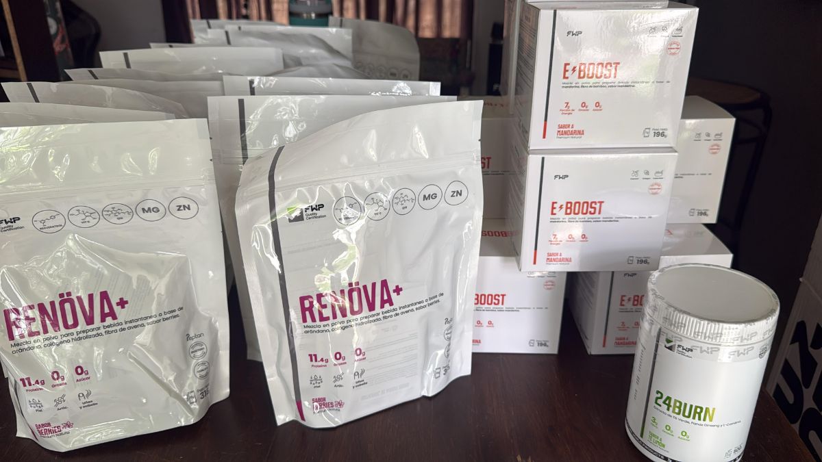 VENTA DE PRODUCTOS FWP- RENOVA+,24BURN Y E-BOOST