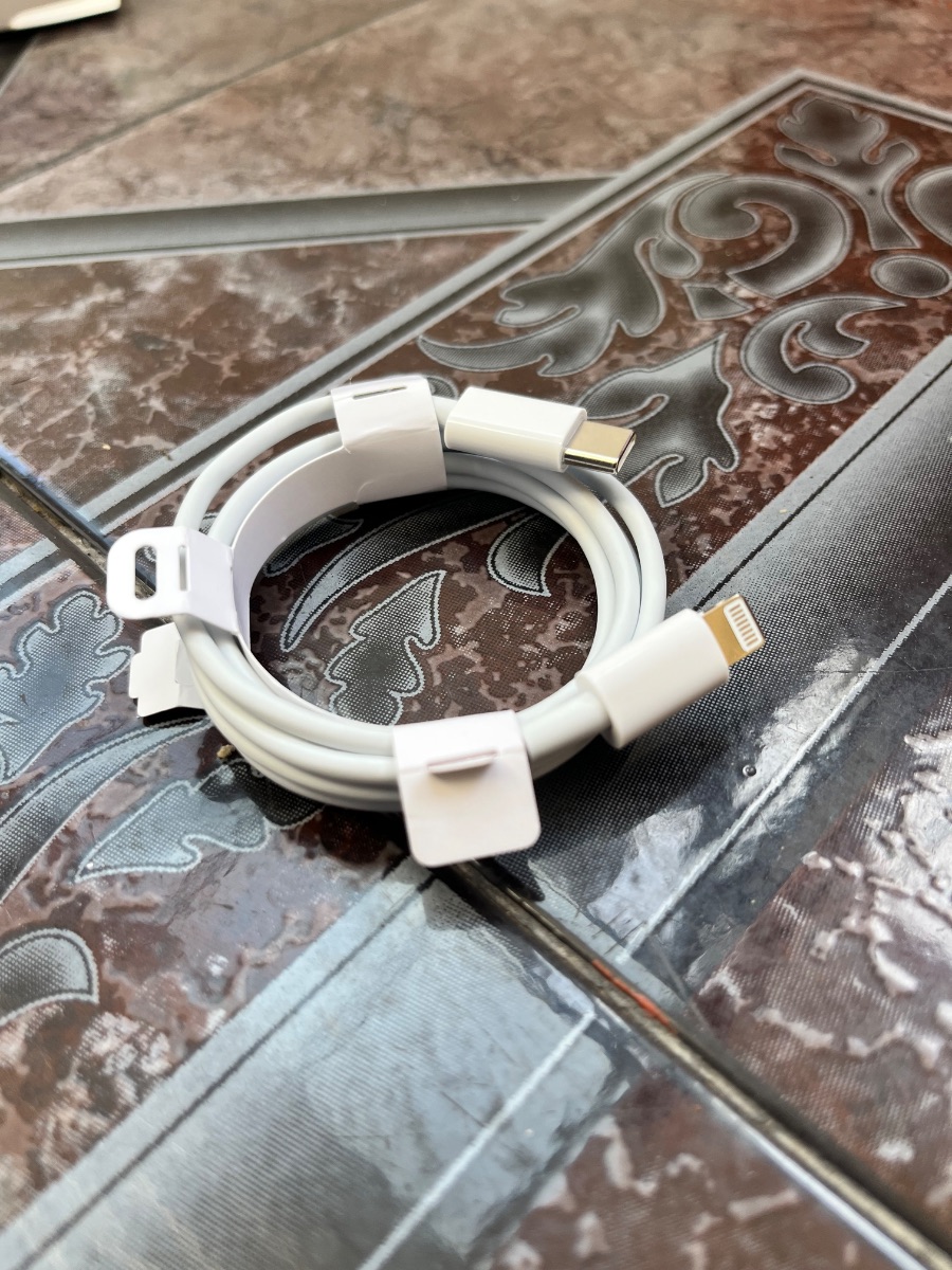 Cargador iphone COMPLETO carga rapida