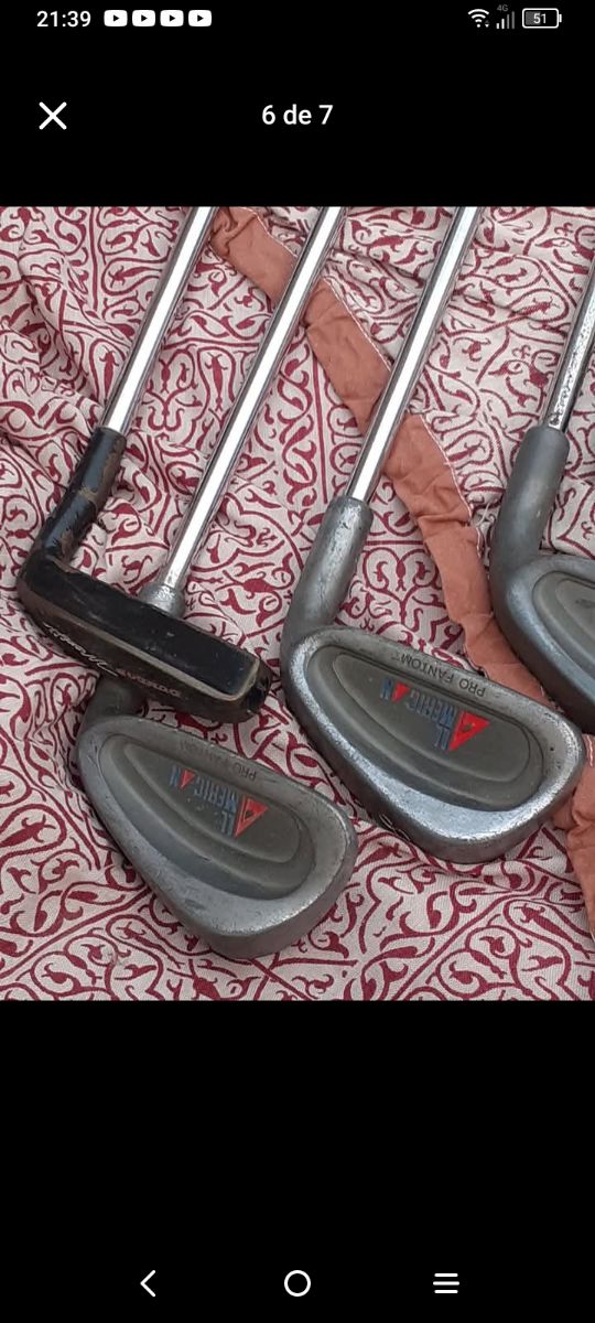 Set palos de golf