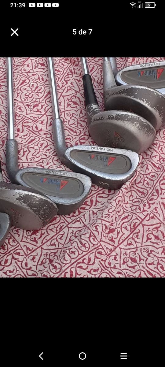 Set palos de golf