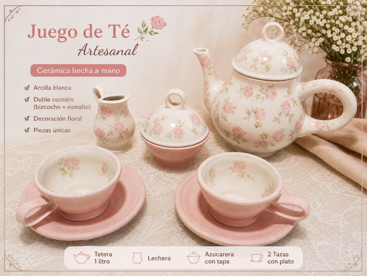 Juego de te para 2 personas