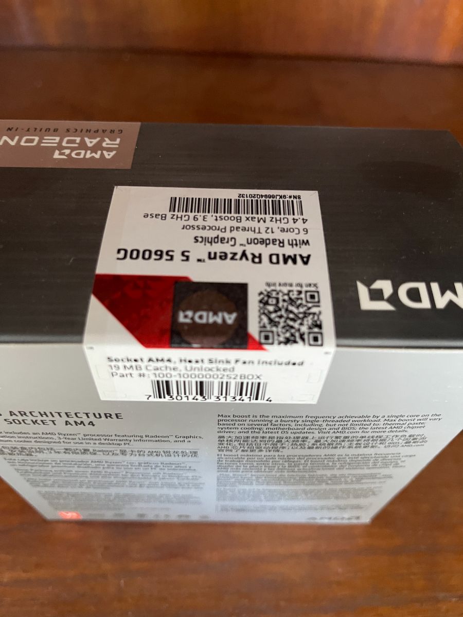 Procesador AMD Ryzen 5 5600