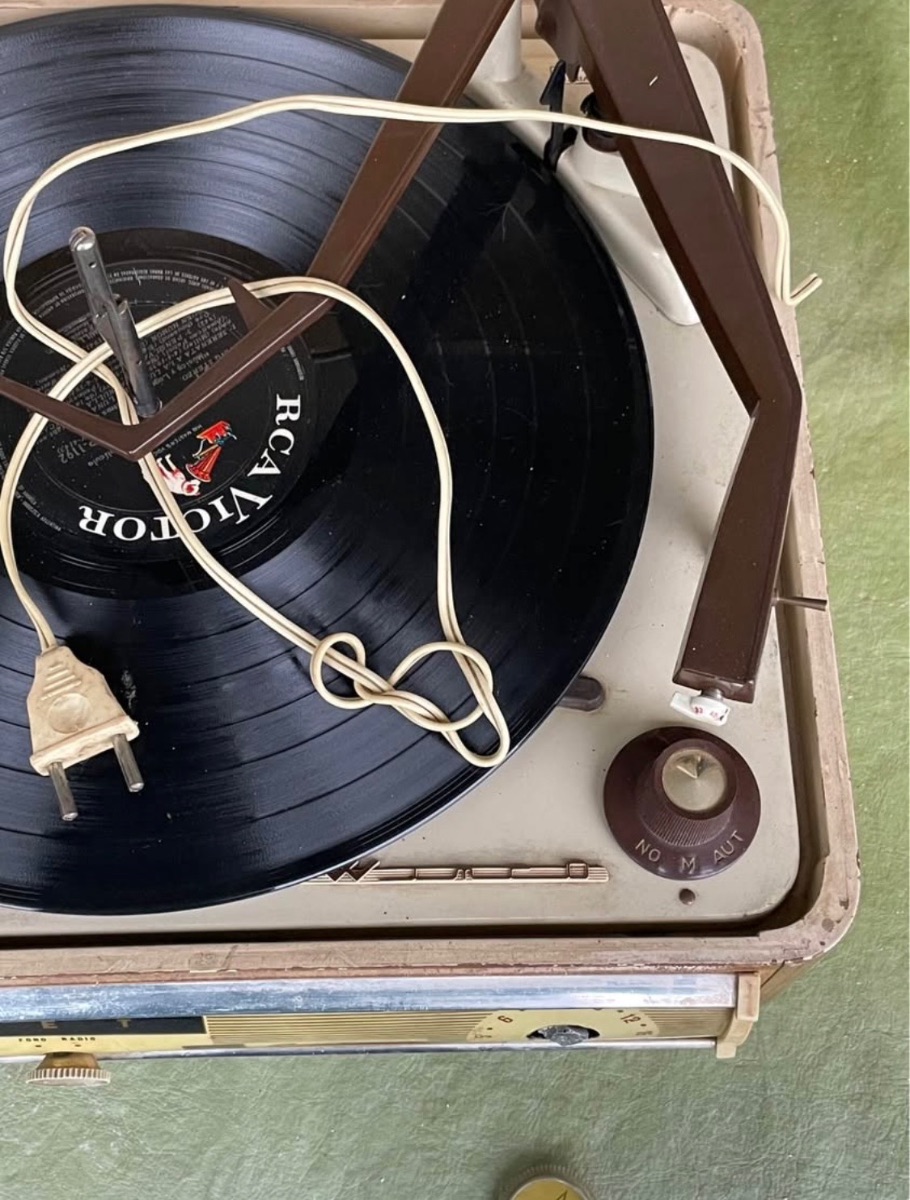Tocadiscos Antigüo Barret para repuesto
